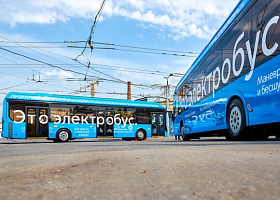 Электробусы заменили автобусы в центре Москвы